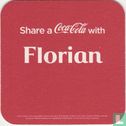 Share a Coca-Cola with  Florian /Olivia - Afbeelding 1