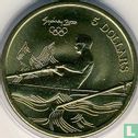 Australia 5 dollars 2000 "Summer Olympics in Sydney - Rowing" - Image 2