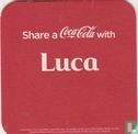 Share a Coca-Cola with   Luca  / Tanja - Afbeelding 1