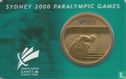 Australië 5 dollars 2000 (coincard) "Paralympic Games in Sydney" - Afbeelding 1