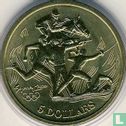 Australien 5 Dollar 2000 "Summer Olympics in Sydney - Modern pentathlon" - Bild 2