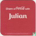 Share a Coca-Cola with  Julian / Sandra - Afbeelding 1