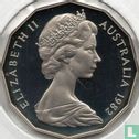 Australië 50 cents 1982 (PROOF - koper-nikkel) "XII Commonwealth Games in Brisbane" - Afbeelding 1