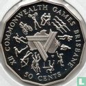 Australien 50 Cent 1982 (PP - Kupfer-Nickel) "XII Commonwealth Games in Brisbane" - Bild 2