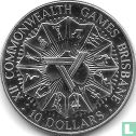 Australien 10 Dollar 1982 "XII Commonwealth Games in Brisbane" - Bild 2