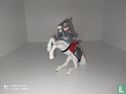 Armoured horse (red) - Image 2