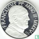 Vaticaan 5 euro 2015 (PROOF) "48th World Day of Peace" - Afbeelding 1