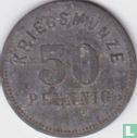 Bensheim 50 pfennig 1917 (zink) - Afbeelding 2