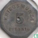 Bensheim 5 pfennig 1917 (zink - type 2) - Afbeelding 2