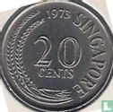Singapore 20 cents 1973 - Afbeelding 1