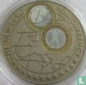 Uganda 1000 shillings 1999 "Germany 1 euro" - Afbeelding 2