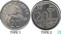 Singapore 20 cents 2013 (type 2) - Afbeelding 3