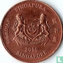 Singapore 1 cent 2000 - Image 1