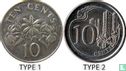 Singapour 10 cents 2013 (type 2) - Image 3