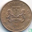 Singapour 1 cent 1987 - Image 1