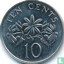 Singapour 10 cents 1999 - Image 2