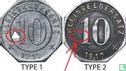 Tübingen 10 pfennig 1917 (ijzer - type 2) - Afbeelding 3