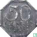 Tübingen 50 pfennig 1917 (ijzer - type 1) - Afbeelding 1