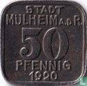Mülheim 50 pfennig 1920 (type 2) - Afbeelding 1