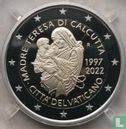 Vaticaan 2 euro 2022 (PROOF) "25th anniversary of the death of Mother Teresa of Calcutta" - Afbeelding 1