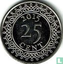 Suriname 25 Cent 2015 - Bild 1