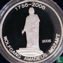 Benin 1000 francs 2005 (PROOF - type 3) "250th anniversary Birth of Wolfgang Amadeus Mozart" - Afbeelding 1