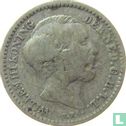 Pays-Bas 10 cents 1874 (sabre avec pointe en forme de trèfle) - Image 2