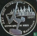 Benin 1000 francs 1992 (PROOF) "Summer Olympics in Barcelona" - Image 1