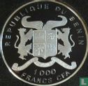 Benin 1000 francs 1992 (PROOF) "Summer Olympics in Barcelona" - Image 2