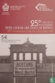San Marino 5 euro 2014 (folder) "25th anniversary fall of the Berlin Wall" - Afbeelding 1