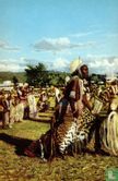 Een groot folkloristisch feest heeft plaats gehad in het stadion van Usumbura - Afbeelding 1