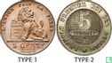 België 5 centimes 1861 (type 2) - Afbeelding 3