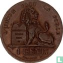 Belgium 1 centime 1835 (narrow listel) - Image 2
