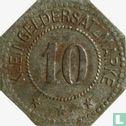 Germersheim 10 pfennig 1917 (fer - frappe médaille) - Image 2