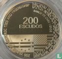 Cape Verde 200 escudos 2018 (PROOF) "200 years of historic ties and friendship between the USA and Cape Verde" - Image 2