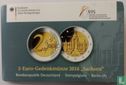 Duitsland 2 euro 2016 (coincard - A) "Sachsen" - Afbeelding 1