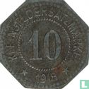 Zwickau 10 pfennig 1918 (type 2) - Afbeelding 1