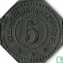 Saargemünd 5 pfennig 1917 - Afbeelding 2