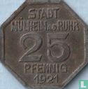 Mülheim 25 Pfennig 1921 - Bild 1