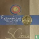 Philippinen 50 Piso 2015 (Folder) "Pope Francis visit" - Bild 1