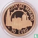 Vatican 50 euro 2015 (PROOF) "Pontifical Sanctuary of the Blessed Virgin Mary of the Holy Rosary of Pompeii" - Image 2
