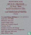 Vaticaan 200 euro 2014 (PROOF) "Theological virtues - Charity" - Afbeelding 3