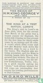 The King at a Test Match, Lord's - Afbeelding 2