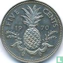 Bahama's 5 cents 1970 - Afbeelding 1