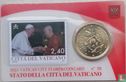 Vatican 50 cent 2021 (stamp & coincard n°38) - Image 1