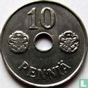 Finland 10 penniä 1943 (ijzer - type 1) - Afbeelding 2