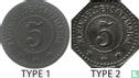 Pirmasens 5 pfennig 1917 (type 2) - Afbeelding 3