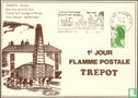 1st day postal flame Trepot - Image 1