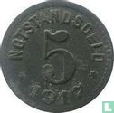 Sinzig 5 pfennig 1917 - Afbeelding 1