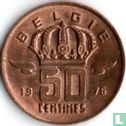 België 50 centimes 1976 (NLD - type 1) - Afbeelding 1